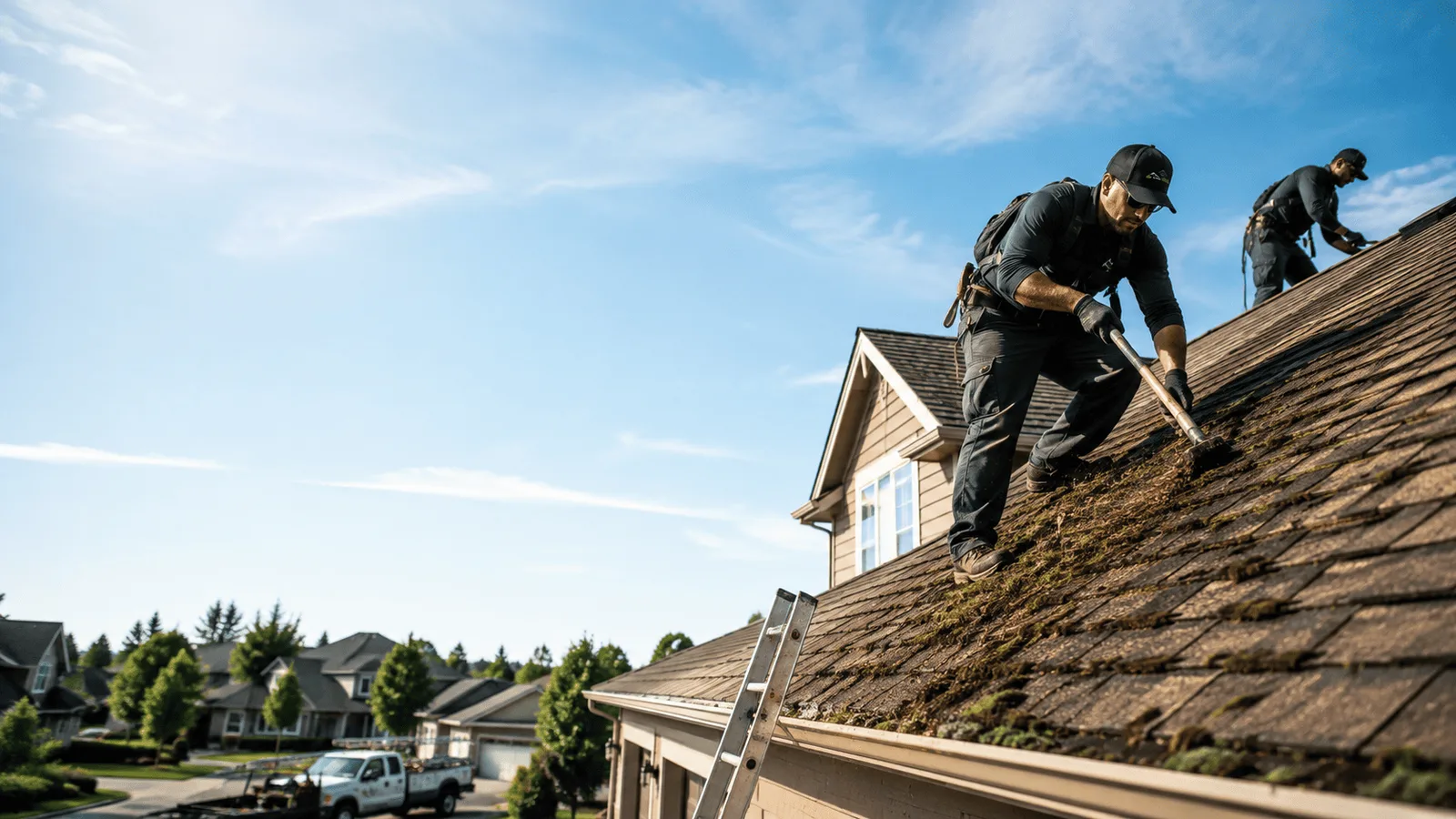 Roof Moss Removal in Suitland, MD near me
